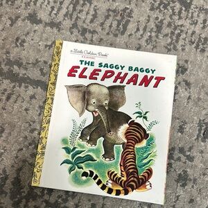 Little Golden Book: The Saggy Baggy Elephant